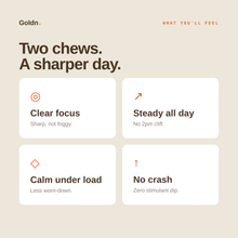 Goldn — Daily Energy & Focus view 6