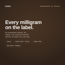 Goldn — Daily Energy & Focus view 7