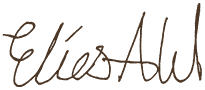 Elias Ahl signature